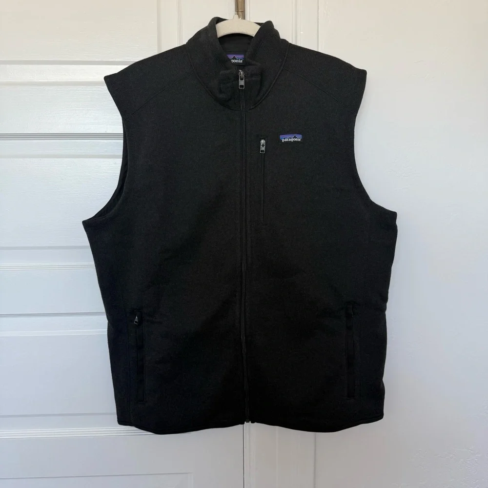 Patagonia Black Better Sweater Vest